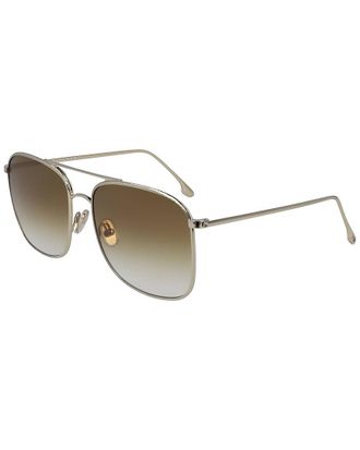 Victoria Beckham Womens Hammered 59Mm Sunglasses