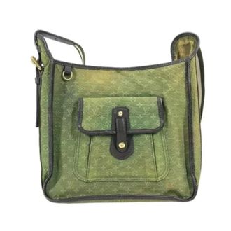 Louis Vuitton Pre-owned Vintage Monogram Mini Shoulder Bag - Dames - Pre-owned - Groen - Maat: ONE Size