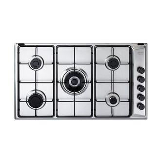 DeLonghi Placa De Cocina De Acero Inoxidable Empotrada Delonghi Fla 59 Dd 86 Cm A Gas 5 Fuegos