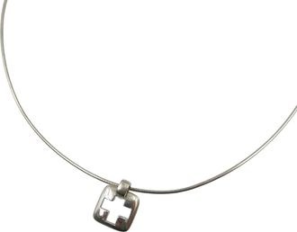 Tiffany & Co. Open Cross 925 Pendant Necklace (Pre-Owned)