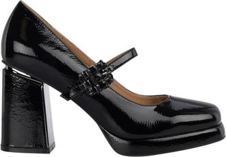 Alma En Pena Schoen met brede hak - Dames - Pumps - Zwart - 41 EU - Schoenen