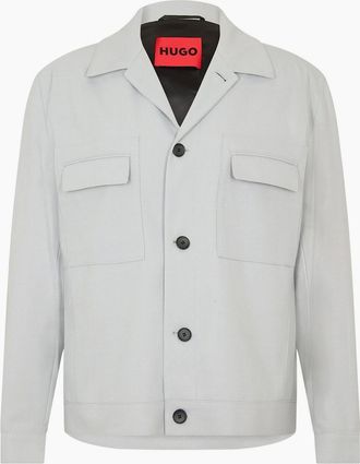 HUGO BOSS Mens Juliano243f1 bl - White - Size: 44 54