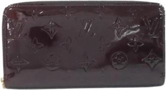 Louis Vuitton Pre-owned Wallets, female, Purple, Size: ONE SIZE Pre-owned Zippy Long Wallet