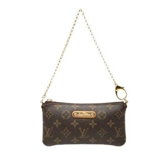Louis Vuitton Pre-owned Clutches, female, Brown, Size: ONE SIZE Pre-owned Pochette Milla MM