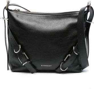 Givenchy Voyou leather messenger bag - men - Calf Leather - OS - Black