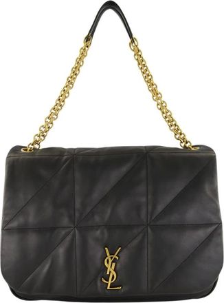 Saint Laurent Tassen, Dames, Zwart, ONE Size, Katoen, Grote Jamie 4.3 Tas