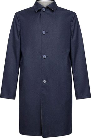 D4.0 Omkeerbare jas - Blauw