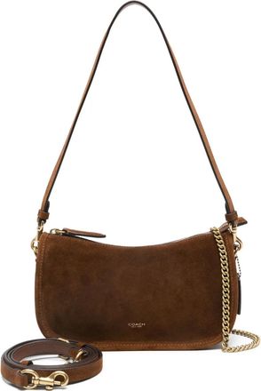 Coach Borsa a tracolla con catena - Marrone