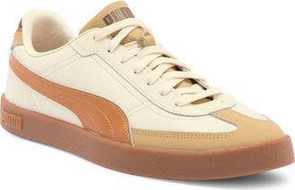 Puma Club II Era Sneaker in Alpine Snow-Caramel Latte-Sand at Nordstrom Rack, Size 11.5