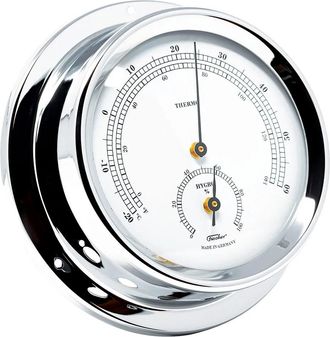 Fischer Term&oacute;metro Higr&oacute;metro Fischer Range 100 Mec&aacute;nico Sin Pilas