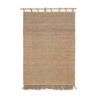 Ferm Living Harvest Wandteppich Jute 165 x 100 cm, natural