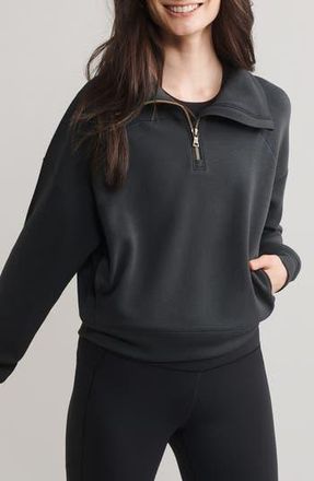 Rhone DreamGlow Half Zip in Black at Nordstrom Rack, Size Xx-Large