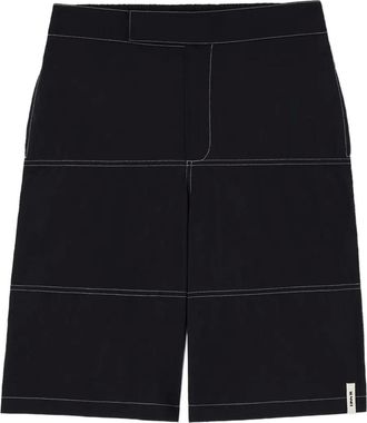 Sunnei Shorts con inserti - Blu