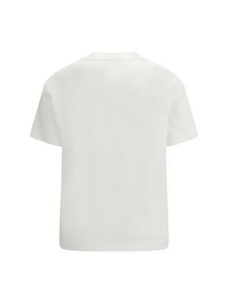 Brunello Cucinelli Womens Cotton T-Shirt Bianco T-Shirts And Polos