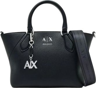 A|X Armani Exchange Shopping Bag - Dames - Handtassen - Zwart - ONE Size - Tassen