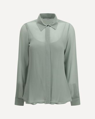 Max Mara Long-sleeve silk Shirt Female 44