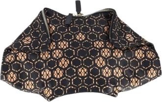 Alexander McQueen Pre-owned Clutches, female, Multicolor, Size: ONE SIZE Pre-owned Leather Clutch