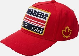 Dsquared2 Mens Since 1964 Logo Patch Baseball Cap - Navy - Size: ONE size