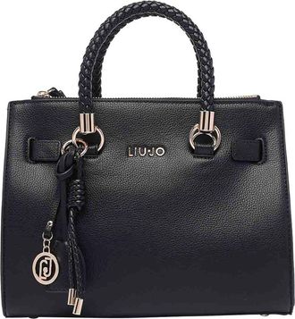 Liu Jo Black Logo Handbag