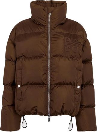 Dsquared2 Jassen - Dames - Winterjassen - Bruin - XS - Polyester - Jassen