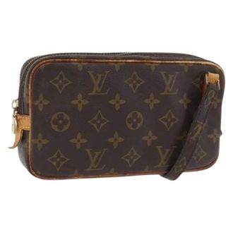 Louis Vuitton Pre-owned Cross Body Bags, female, Brown, Size: ONE SIZE Pre-owned Monogram Canvas Shoulder Bag