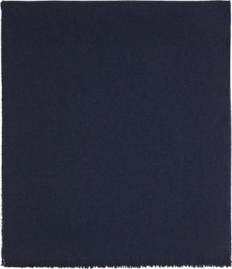 Fay Wool Scarf - Heren - Wintersjaals - Blauw - ONE Size - Wol - Accessoires