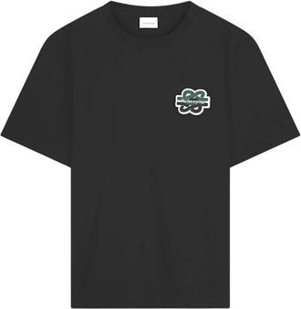 Filling Pieces T-shirt Gowtu - Heren - T-shirts - Zwart - S - Katoen - Tops