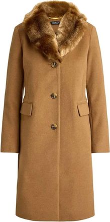 Lauren Ralph Lauren Cappotto con scollo a scialle - Marrone