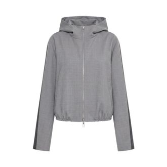 Sportmax Mujer, Chaquetas, Gris, Talla: 2XS