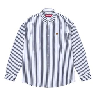 SUPREME SS26 Stripe Shirt White SUP-SS26-196-WHT