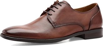 Dune London Sole Mens Dress Flat Shoes Tan : 43 (US Mens 10) D - Medium, Leather
