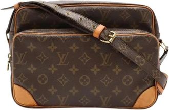 Louis Vuitton Pre-owned Monogram Schoudertas - Dames - Vintage Schoudertas - Bruin - ONE Size - Vintage