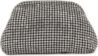 Berness Crystal Clutch in Silver at Nordstrom Rack
