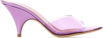 Gianvito Rossi Purple Solid Sofia Heels