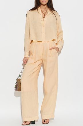 Forte_Forte Forte_forte Linen Shirt, Womens, Orange