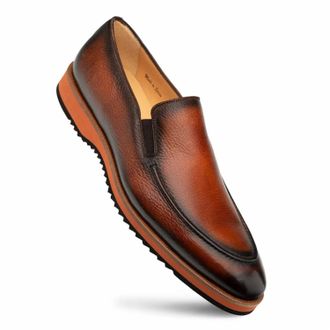 Mezlan Mens Prego Loafer In Cognac