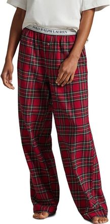 Polo Ralph Lauren Assorted 2-Pack Cotton Pajama Pants in Polo Tartan/Estate at Nordstrom, Size X-Small