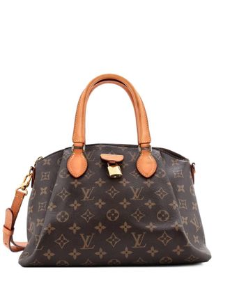 Louis Vuitton Rivoli Handbag Monogram Canvas PM satchel - Brown