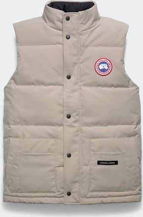 Canada Goose Veste Freestyle &agrave; col rond (Hommes, Limestone, TTG)