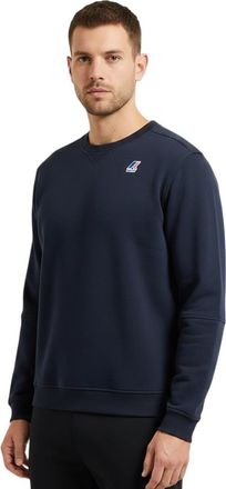 K-Way Navy Blue Logo Sweatshirt