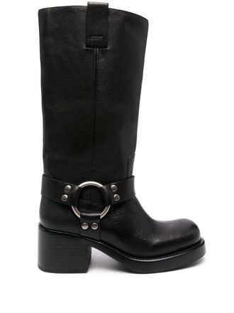 Jeffrey Campbell Stivali Reflection - Marrone
