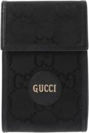 Gucci Pre-owned Cross Body Bags, male, Black, Size: ONE SIZE Pre-owned Vintage Shoulder Bag