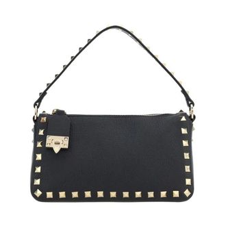 Valentino Garavani Dames, Tassen, Zwart, Maat: ONE Size Leer