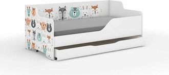 OEM Cama Infantil Lilu 160x80 Animales - Conjunto