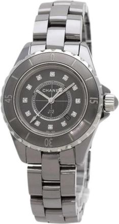 Chanel Pre-owned H3241 Polshorloge - Dames - Vintage Horloges - Grijs - ONE Size - Vintage