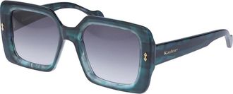K&agrave;dor Kate Glamour - unisex - Zonnebrillen - Groen - 53 MM - Accessoires