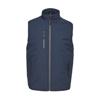 SOLS Unisex Adult Falcon Padded Body Warmer (Abyss Blue) - Size X-Small