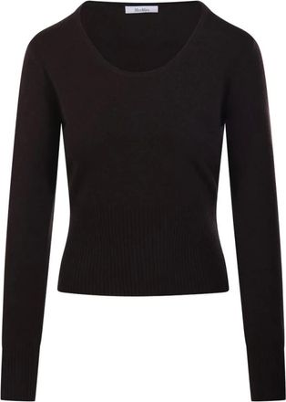 Max Mara Dames, Truien, Bruin, Maat: XS