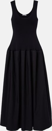 FFORME Marina cotton and silk maxi dress