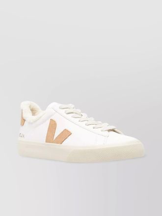 Veja leather low-top sneakers